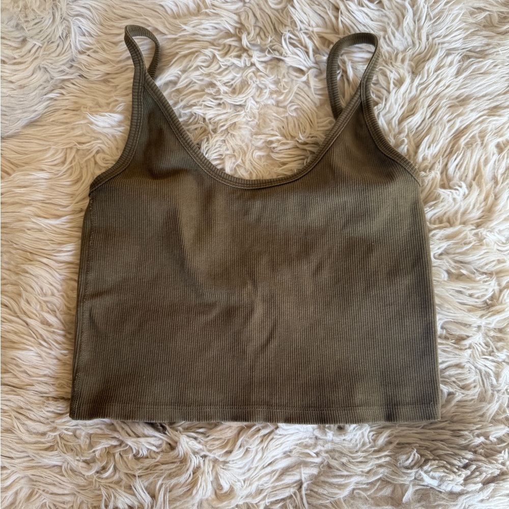 ARQ Nico Tank, Olive Green, Size M